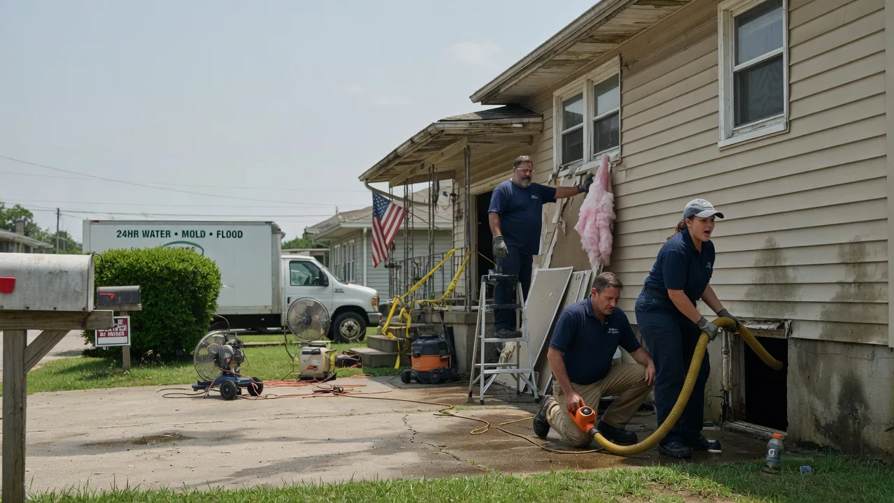 Water Damage Repair in Tyner, IN near me